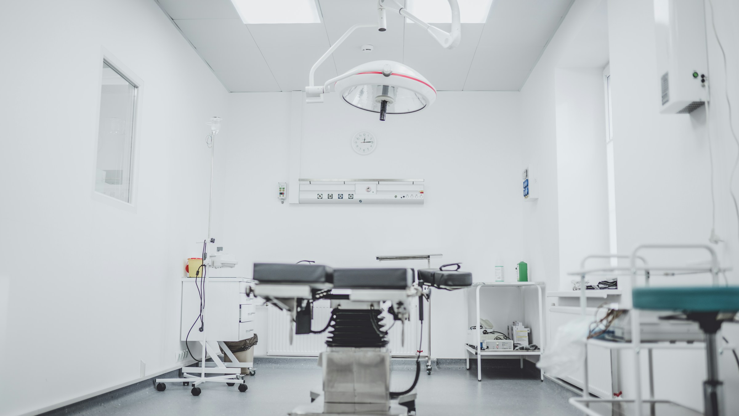 Modern hospital interior
